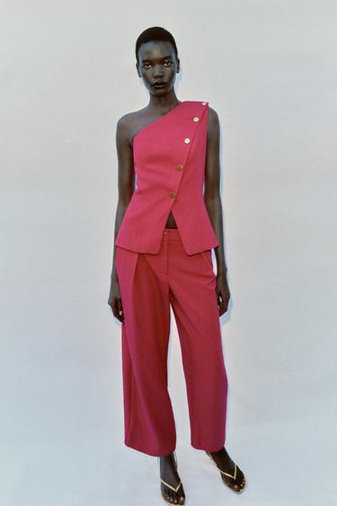 Zara Асимметричный жилет