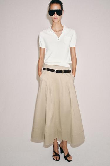 Zara Поло с короткими рукавами