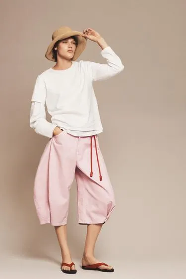 Шорты с защипами — The Item Zara Woman- Заказать в России