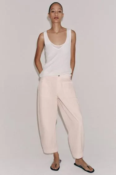 Брюки  — коллекция Zara «Zw»- Заказать в России