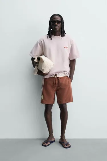Длинные плавательные шорты с лентами pukas surf x zara- Заказать в России