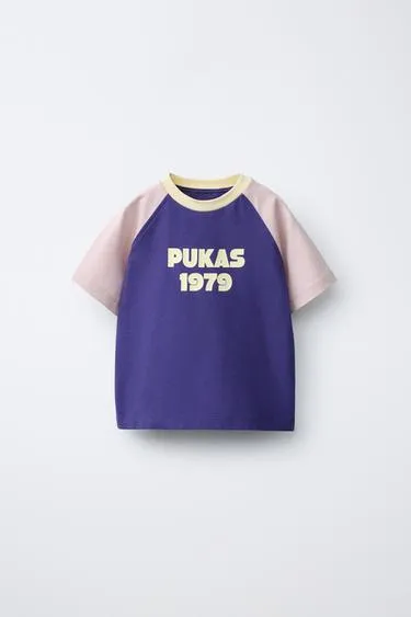 Футболка с рукавами реглан pukas surf