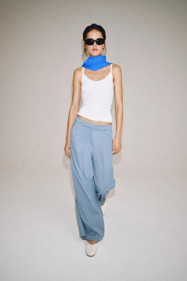 Zara Брюки  с защипами — коллекция ZARA «ZW»