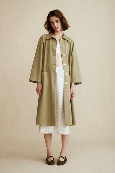 Zara Тренч из коллекции CARAMEL LONDON X ZARA