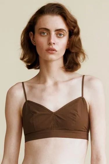Топ из поплина created by caramel london x zara- Заказать в России