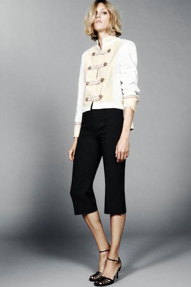 Zara Куртка с навесными петлями — коллекция ZARA «ZW»