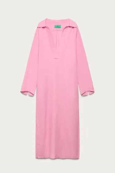 Платье-туника из 100% льна marisa berenson x zara