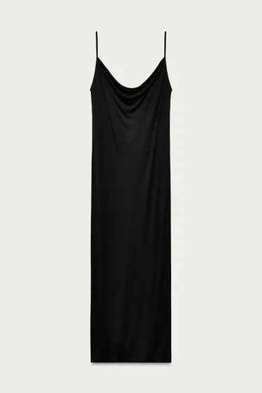 Длинное платье с драпировкой marisa berenson x zara- Заказать в России