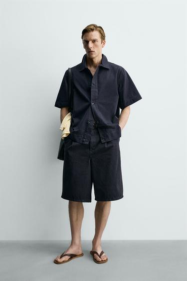 Zara Джинсовые шорты 