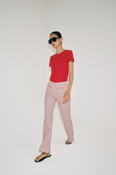 Zara Брюки в полоску — коллекция ZARA «ZW»