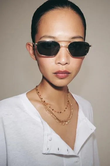 Набор из двух ожерелий с бусинами- Заказать в России