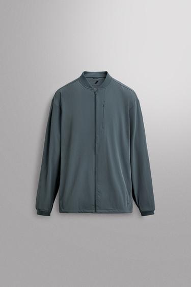 Zara Куртка из высокотехнологичной ткани для тренировок купить с доставкой.