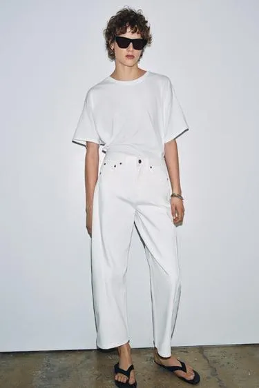 Джинсы коллекция Zara «Zw» Ankle  со средней посадкой- Заказать в России