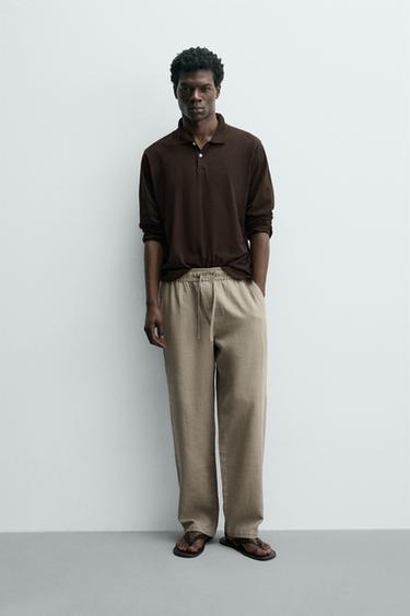 Zara Брюки  структурные