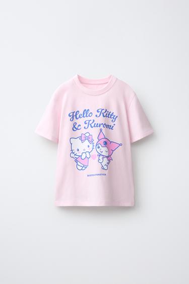 Zara Футболка HELLO KITTY и KUROMI ©