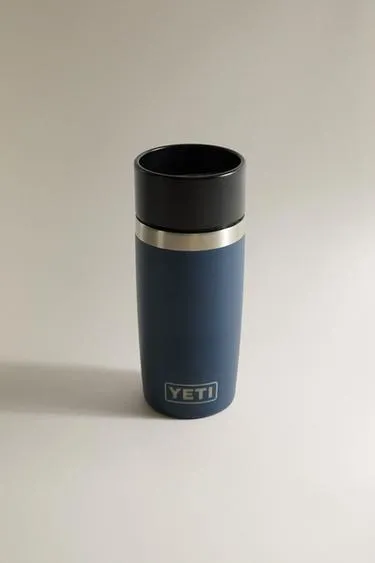 Термокружка стальная yeti синяя