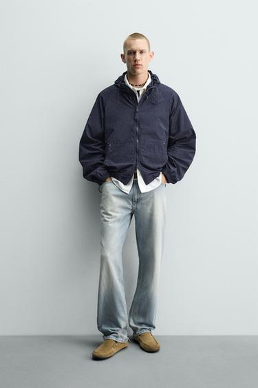 Zara Ветровка с капюшоном купить с доставкой.