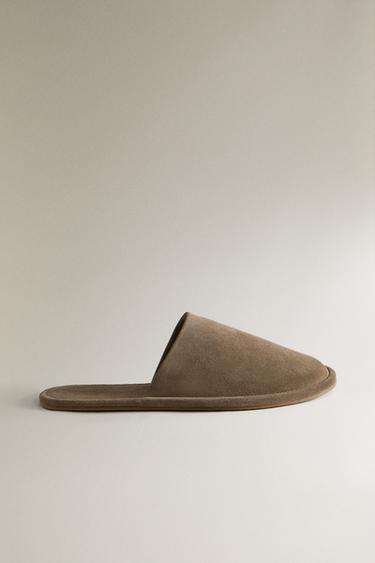Zara Кожаные мюли