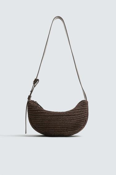 Zara Плетеная сумка