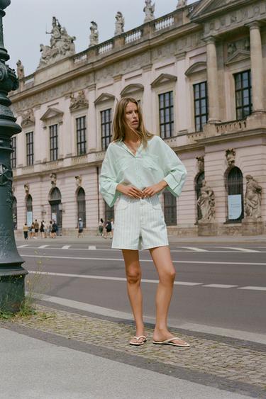 Zara Шорты Z1975 MOM FIT