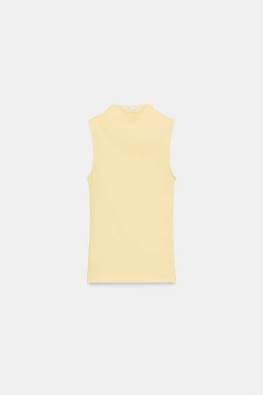 Zara Топ без рукавов