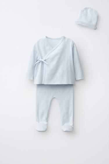 Zara Набор для новорожденного с сумочкой и принтом «сердца» купить с доставкой.