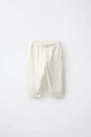 Брюки Baggy из твила- Заказать в России