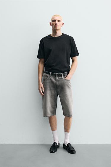 Zara Джинсовые шорты LOOSE FIT