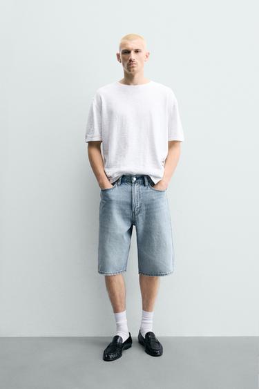 Zara Джинсовые шорты LOOSE FIT