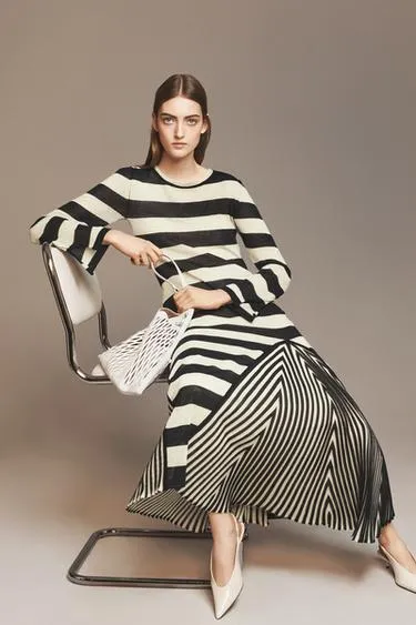 Платье в полоску — The Item Zara Woman- Заказать в России