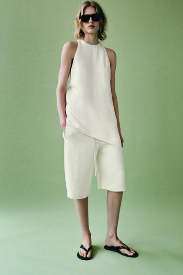 Zara Асимметричный топ — коллекция ZARA «ZW»