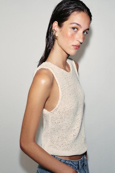 Zara Блестящие серьги-каффы