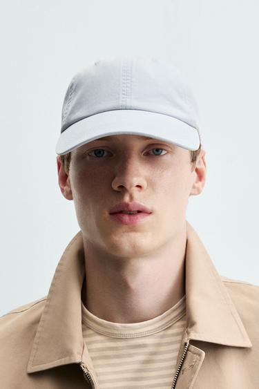 Zara Кепка из стираного хлопка