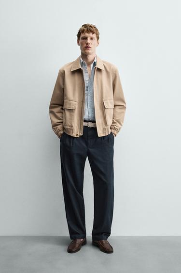 Zara Брюки из конопли и хлопка купить с доставкой.