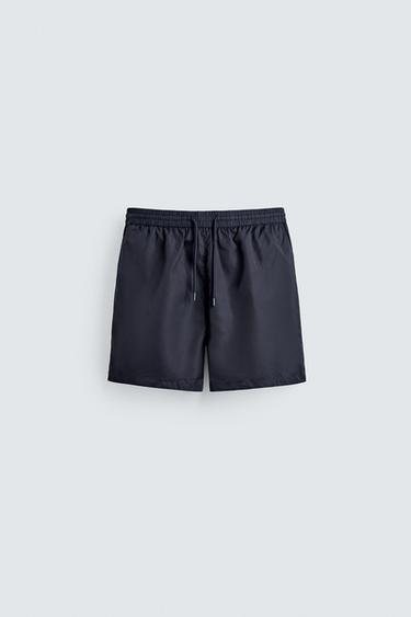 Zara Удлиненные плавки AARON LEVINE X ZARA купить с доставкой.