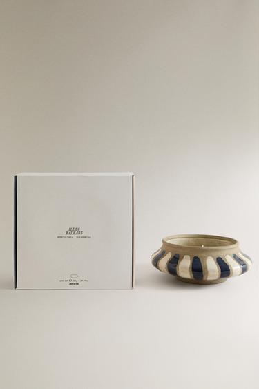 Zara (700 г) ароматическая свеча ILLES BALEARS купить с доставкой.