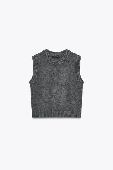 Вязаный жилет SOFT- Заказать в России