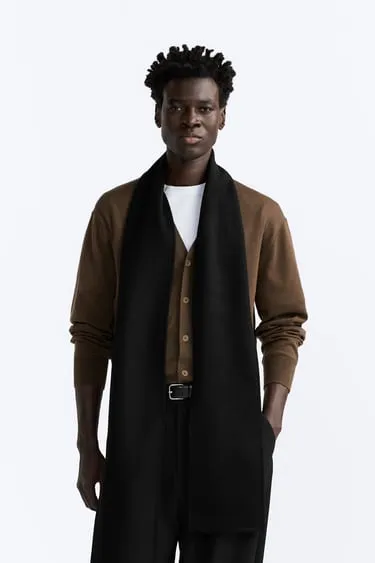 Шарф из смесовой шерсти- Заказать в России