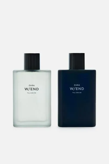 ZARA W/END TILL 3:00 AM 90 ML (3.04 FL OZ.) + ZARA W/END TILL 8:00 PM 90 ML (3.04 FL OZ.)