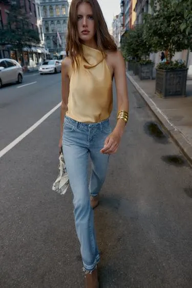 Джинсы Z1975 LONG LENGTH WIDE LEG со средней посадкой