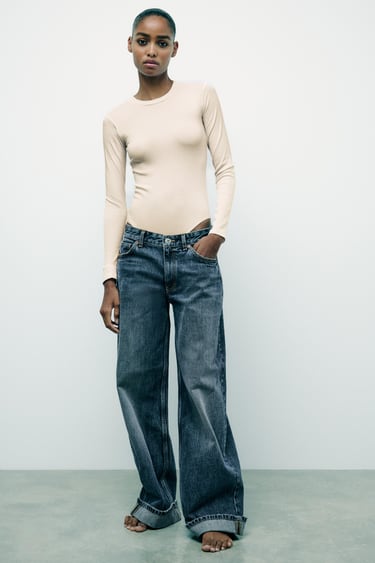 Zara Боди из хлопка и модала