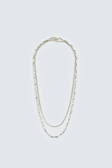 Набор из 2 комбинированных ожерелий