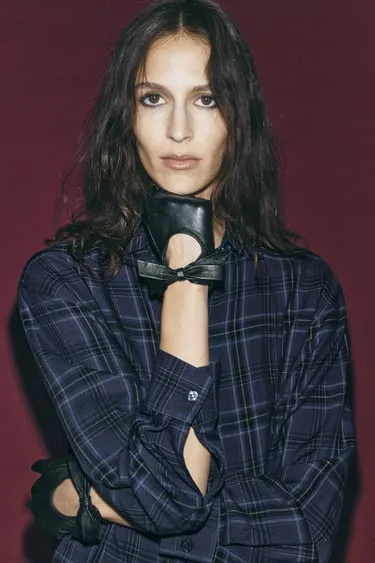 Кожаные перчатки с бантом- Заказать в России