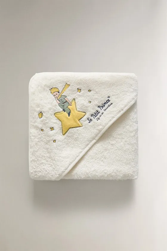 детское банное полотенце le petit prince с капюшоном