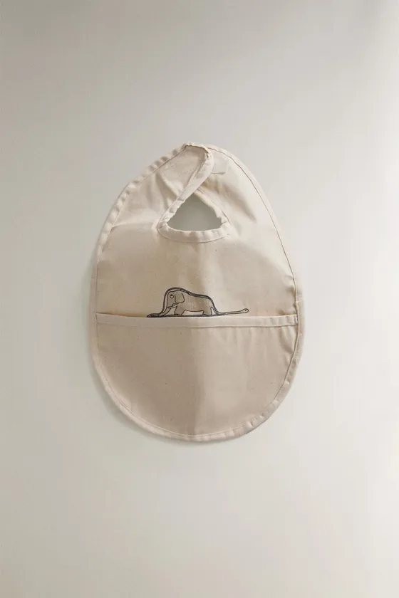 детский нагрудник le petit prince, покрытый смолой