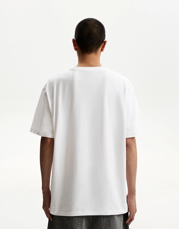 Футболка с короткими рукавами и принтом