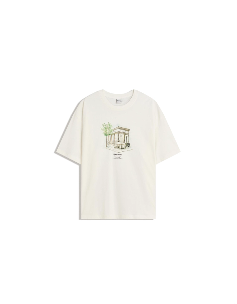 Футболка с принтом