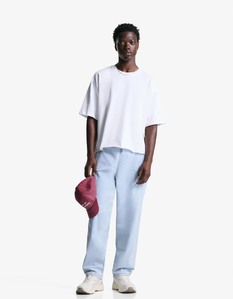 Джинсы-джоггеры