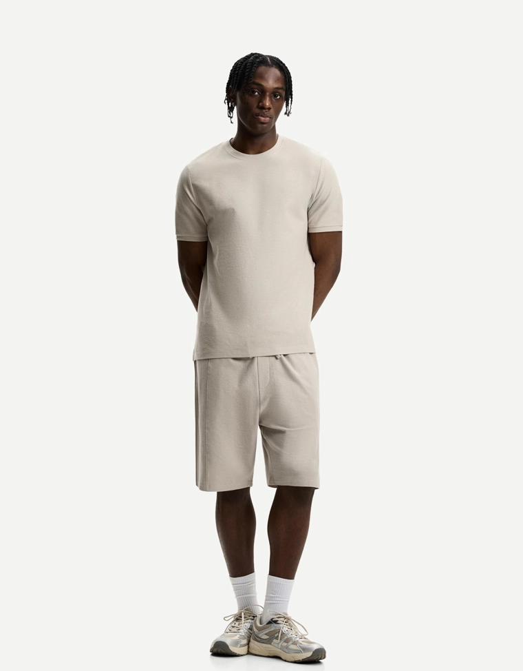 Вязаная футболка