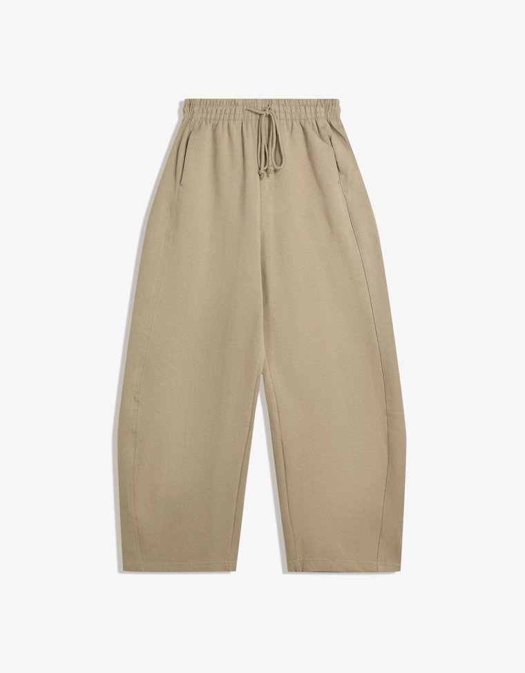 Брюки barrel из мягкой ткани